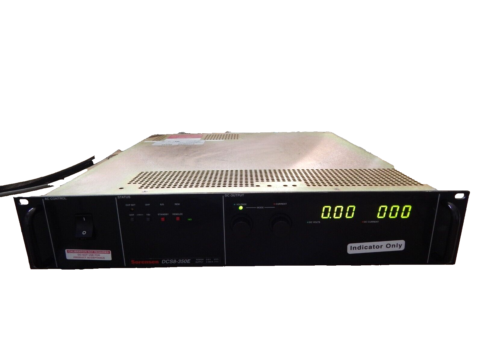 Sorensen DCS8-350E M130 Ethernet Power Supply Sorensen DCS8-350E M130 Ethernet Power Supply